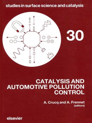 cover image of Catalysis and Automotive Pollution Control
